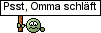 Omma schl�ft